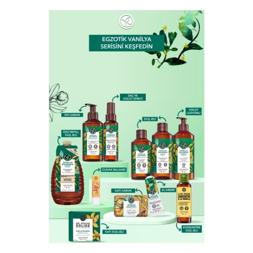 Yves Rocher Konsantre Egzotik Vanilya Duş Jeli 100 ml - 5