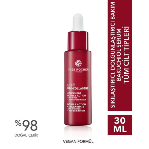 Yves Rocher Lift Pro Collagene Bakuchiol Bitkisel Retinol Serum 30 ml - 2
