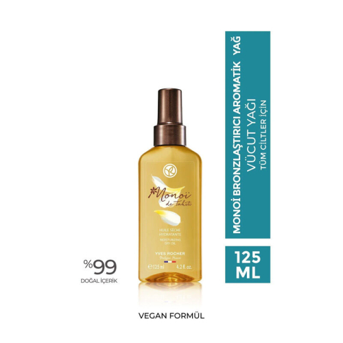Yves Rocher Monoi Bronzlaştırıcı Aromatik Yağ 125 ml - 2