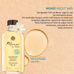 Yves Rocher Monoi Vücut Yağı 100 ml - 3