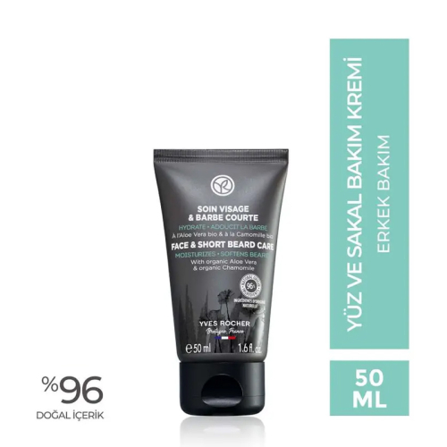 Yves Rocher Nemlendiren Yüz ve Sakal Bakım Kremi 50 ml - 5