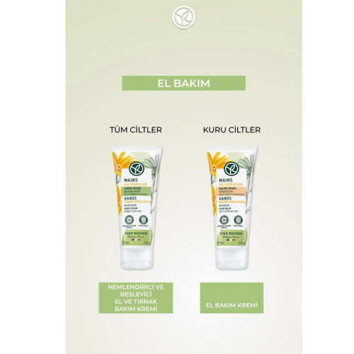 Yves Rocher Nemlendirici ve Besleyici El ve Tırnak Bakım Kremi 75 ml - 5