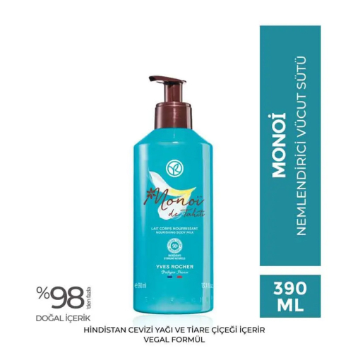 Yves Rocher Nemlendirici Vücut Losyonu 390 ml - Monoi - 5