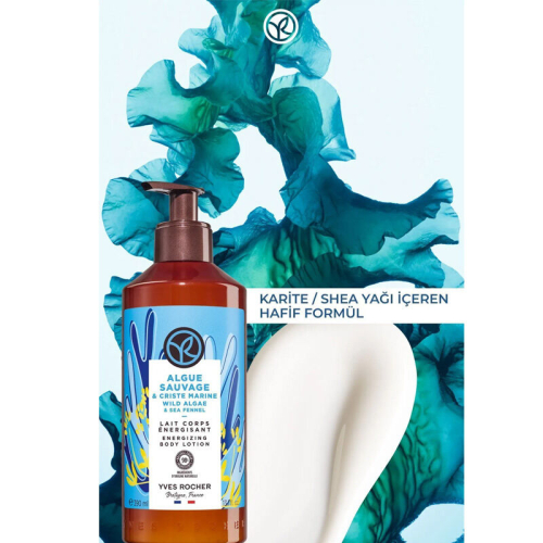 Yves Rocher Nemlendirici Vücut Losyonu - Serinletici Okyanus Esintisi - 390 ml - 4