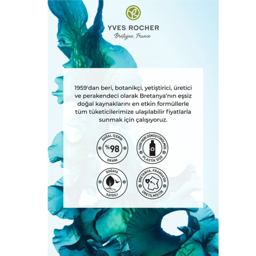 Yves Rocher Nemlendirici Vücut Losyonu - Serinletici Okyanus Esintisi - 390 ml - 6