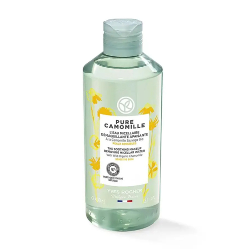 Yves Rocher Pure Camomille Micellar Hassas Cilt Tipleri için Makyaj Temizleme Suyu 400 ml - 1