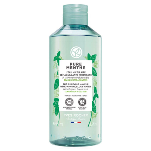 Yves Rocher Pure Menthe Arındırıcı Yüz ve Makyaj Temizleme Suyu 400 ml - 1
