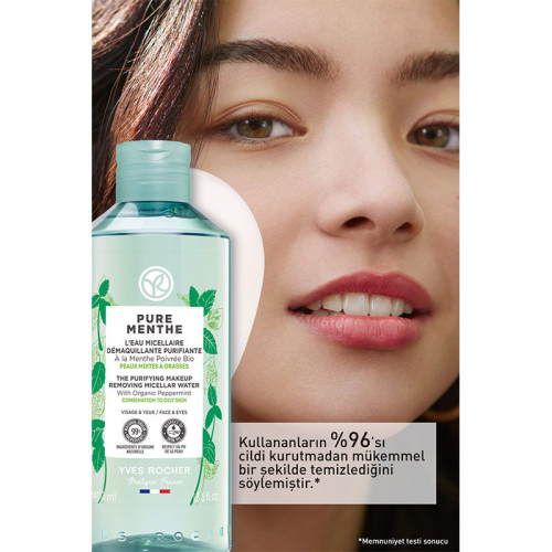 Yves Rocher Pure Menthe Arındırıcı Yüz ve Makyaj Temizleme Suyu 400 ml - 7