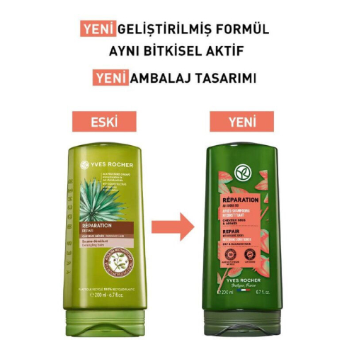 Yves Rocher Reparation Prebiyotik Saç Kremi 200 ml - 6