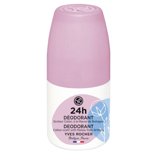 Yves Rocher Roll-on Deodorant - Pamuk Çiçeği ve Ebegümeci 50 ml - Yves Rocher