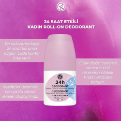 Yves Rocher Roll-on Deodorant - Pamuk Çiçeği ve Ebegümeci 50 ml - 5