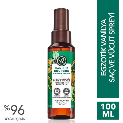 Yves Rocher Saç ve Vücut Spreyi - Egzotik Vanilya 100 ml - 2