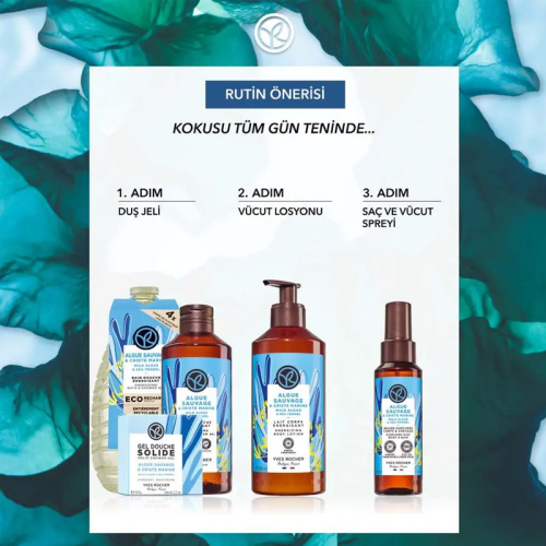 Yves Rocher Saç ve Vücut Spreyi - Serinletici Okyanus Esintisi 100 ml - 4