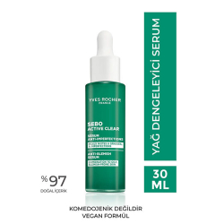 Yves Rocher Sebo Active Clear Vegetal Yağ Dengeleyici Cilt Serumu 30 ml - 1