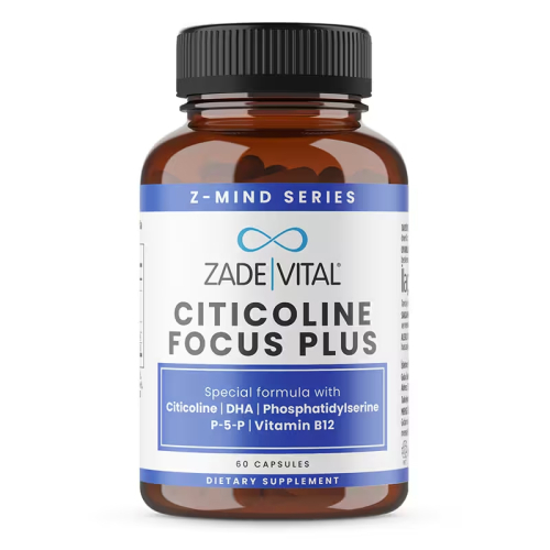 Zade Vital Citicoline Focus Plus Takviye Edici Gıda 60 Kapsül - Zade Vital