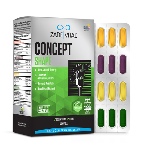 Zade Vital Concept Shape 60 Kapsül - 2