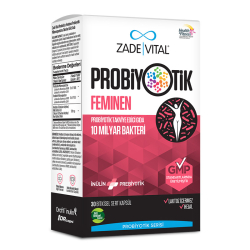 Zade Vital Feminen Probiyotik Takviye Edici Gıda 30 Kapsül - 1