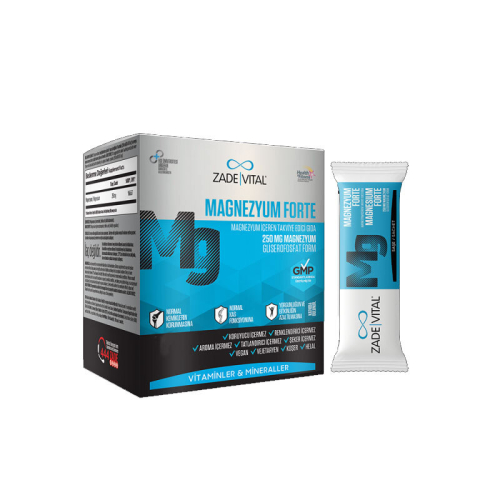 Zade Vital Magnezyum Forte 30 Saşe - Zade Vital