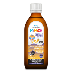 Zade Vital Miniza Omega 3-Çörek Otu Yağı İçerikli Sıvı Takviye Edici Gıda 150 ml - 1