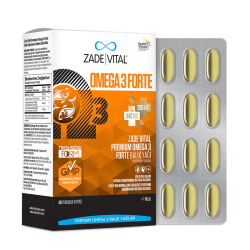 Zade Vital Omega 3 Forte Balık Yağı 40 Yumuşak Kapsül - 2
