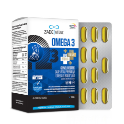 Zade Vital Premium Omega 3 Balık Yağı Genel Destek 45 Kapsül - 2