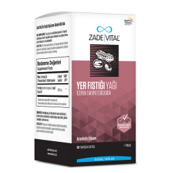 Zade Vital Yer Fıstığı Yağı 60 Yumuşak Kutu Kapsül - 1