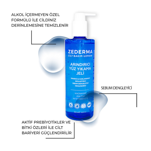 Zederma Arındırıcı Yüz Yıkama Jeli 400 ml - 4