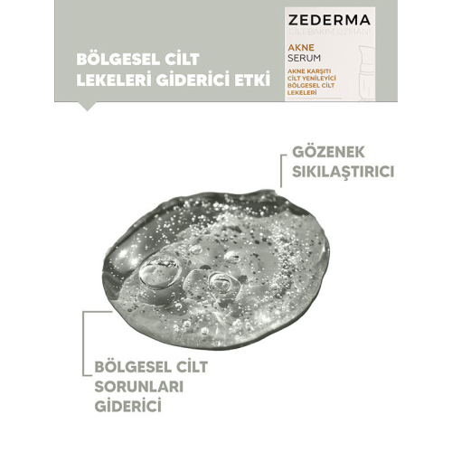 Zederma Düzensiz Ciltler İçin Serum 30 ml - 3