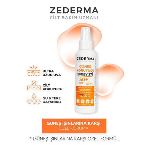 Zederma Güneş Koruyucu Sprey SPF50+ 150 ml - 4
