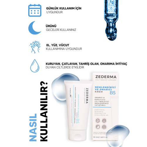 Zederma Nemlendirici B5 Krem - 3