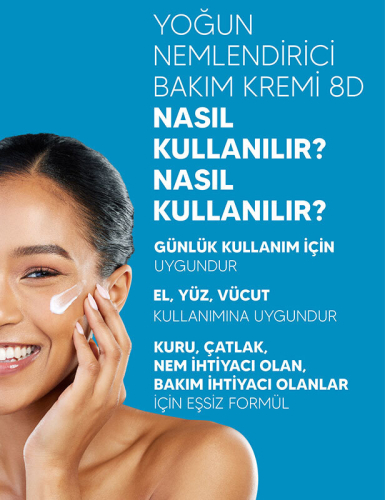 Zederma Yoğun Nemlendirici 8D Krem 50 ml - 5